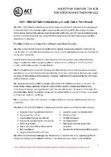 Thumbnail - 2019-2022 ACT Ministerial Advisory Council - end of term report.