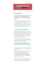 Thumbnail - Associations newsletter.