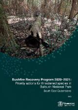 Thumbnail - Bushfire recovery 2020-2021 : priority actions for threatened species in Bulburin National Park, South East Queensland