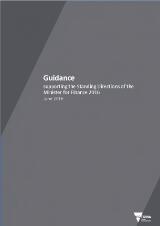 Thumbnail - Guidance supporting the Standing directions of the Minister for Finance 2016.