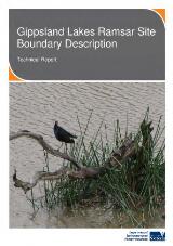 Thumbnail - Gippsland Lakes Ramsar site boundary description : technical report.