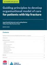 Thumbnail - Guiding principles to develop organisational model of care for patients with hip fracture