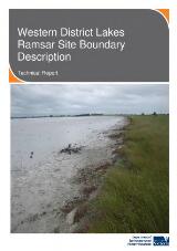 Thumbnail - Western District Lakes Ramsar site boundary description : technical report.