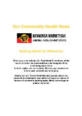 Thumbnail - Our Community Health News: nothing about us without us.