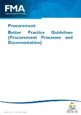 Thumbnail - RETIRED Procurement Better Practice Guidelines (Procurement Processes and Documentation).