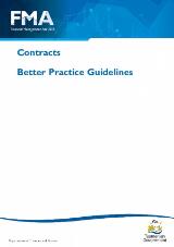Thumbnail - Contracts Better Practice Guidelines.
