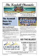 Thumbnail - The Kendall chronicle.