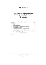 Thumbnail - Drugs, Poisons and Controlled Substances Amendment (Authorising Pharmacists) Regulations 2023.