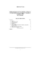 Thumbnail - Residential Tenancies (Caravan Parks and Movable Dwellings Registration and Standards) Amendment (Expiry Date) Regulations 2023.