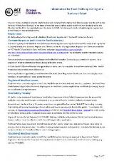 Thumbnail - Information for food stalls operating at a declared event.