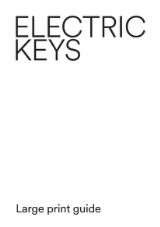 Thumbnail - Electric keys : large print guide.