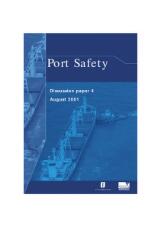 Thumbnail - Port safety : discussion paper 4.