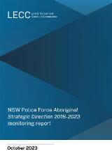 Thumbnail - NSW Police Force Aboriginal strategic direction 2018-2023 monitoring report