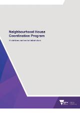 Thumbnail - Neighbourhood House Coordination Program guidelines and sector information