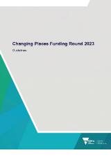 Thumbnail - Changing places funding round 2023 : guidelines.