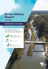 Thumbnail - Action status report July 2023 : water for Victoria.