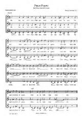 Thumbnail - Peace prayer : for SSA women's choir