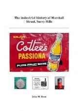 Thumbnail - The industrial history of Marshall Street, Surry Hills