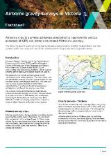 Thumbnail - Airborne gravity surveys in Victoria : factsheet.