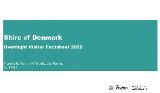 Thumbnail - Shire of Denmark : Overnight Visitor Factsheet 2022.