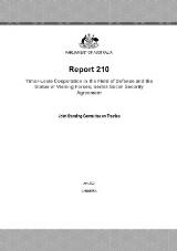 Thumbnail - Report 210 : Timor-Leste cooperation in the field of defence and the status of visiting forces ; Serbia social security agreement