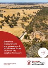Thumbnail - Emissions measurement and management on Wimmera farms : extension and adoption framework