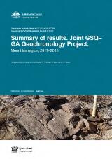 Thumbnail - Summary of results : Joint GSQ-GA Geochronology Project : Mount Isa region, 2017-2018
