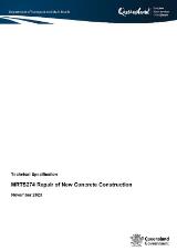 Thumbnail - MRTS274 Repair of new concrete construction : technical specification.