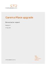 Thumbnail - Garema Place upgrade : consultation report.