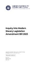 Thumbnail - Inquiry into Modern Slavery Legislation Amendment Bill 2023