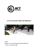 Thumbnail - ACT Government public arts guidelines - updated.