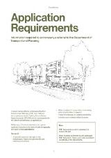 Thumbnail - Application requirements : Information required to accompany a referral to the Department of Transport and Planning : Future Homes.