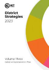 Thumbnail - District strategies 2023 : volume three: indicative implementation plan.