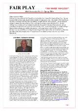 Thumbnail - Fair play : Fair play is the magazine of British Pensions in Australia Inc.