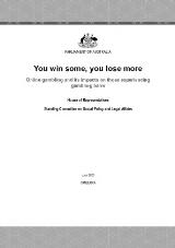 Thumbnail - You win some, you lose more : online gambling and its impacts on those experiencing gambling harm