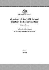 Thumbnail - Conduct of the 2022 federal election and other matters : interim report