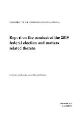Thumbnail - Report on the conduct of the 2019 federal election and matters related thereto