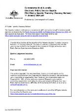 Thumbnail - Electronic APS Employment Gazette.