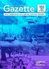 Thumbnail - The City of Liverpool Gazette : 150th anniversary of Liverpool Municipal District.