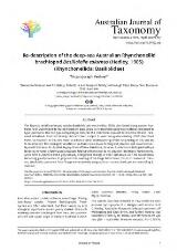 Thumbnail - Australian journal of taxonomy.