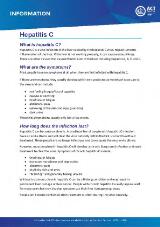Thumbnail - Information : hepatitis C.