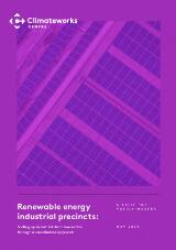 Thumbnail - Renewable energy industrial precincts : scaling up industrial decarbonisation through a coordinated approach : a brief for policy makers.