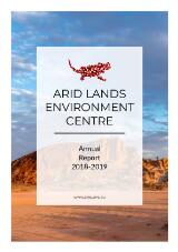 Thumbnail - Arid Lands Environment Centre annual report.
