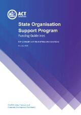 Thumbnail - State organisation support program : funding guidelines : for category 3 state sporting organisations.