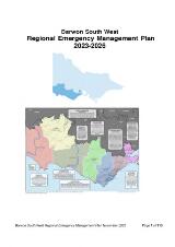 Thumbnail - Barwon South West regional emergency management plan 2023-2026