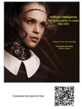 Thumbnail - Artificial Intelligence, from science fiction to reality. Year 2023