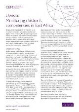 Thumbnail - Uwezo : Monitoring children's competencies in East Africa.
