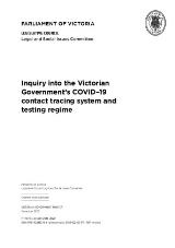 Thumbnail - Inquiry into the Victorian Government's COVID-19 contact tracing system and testing regime