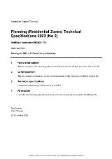 Thumbnail - Planning (residential zones) technical specifications 2023 (no 2)