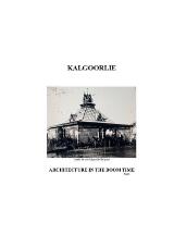 Thumbnail - Kalgoorlie-Architecture in the Boom Time -part 5.